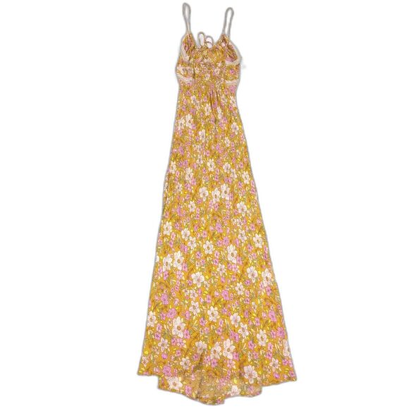 NEW Free People All I Wanted Maxi Slip Dress Cottagecore Floral Boho Soft Girl - Picture 6 of 8